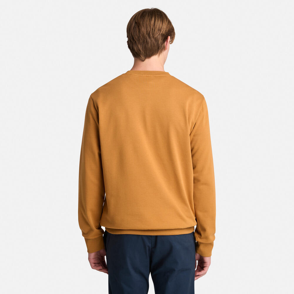 ワードマーク ロゴ ループバック クルーネック スウェットシャツ メンズ