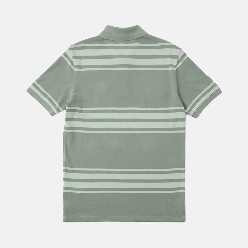 半袖 ストライプ ポロシャツ メンズ