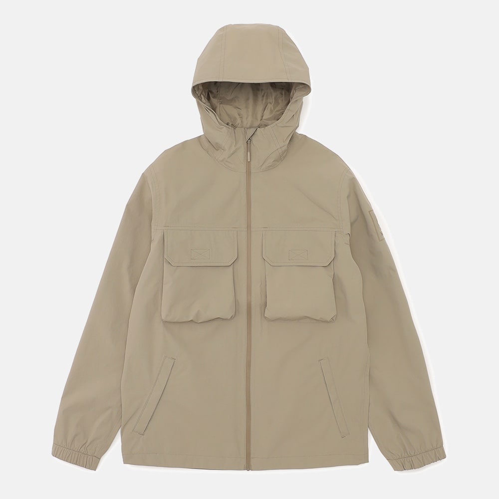 ウォータープルーフ シェル ジャケット メンズ