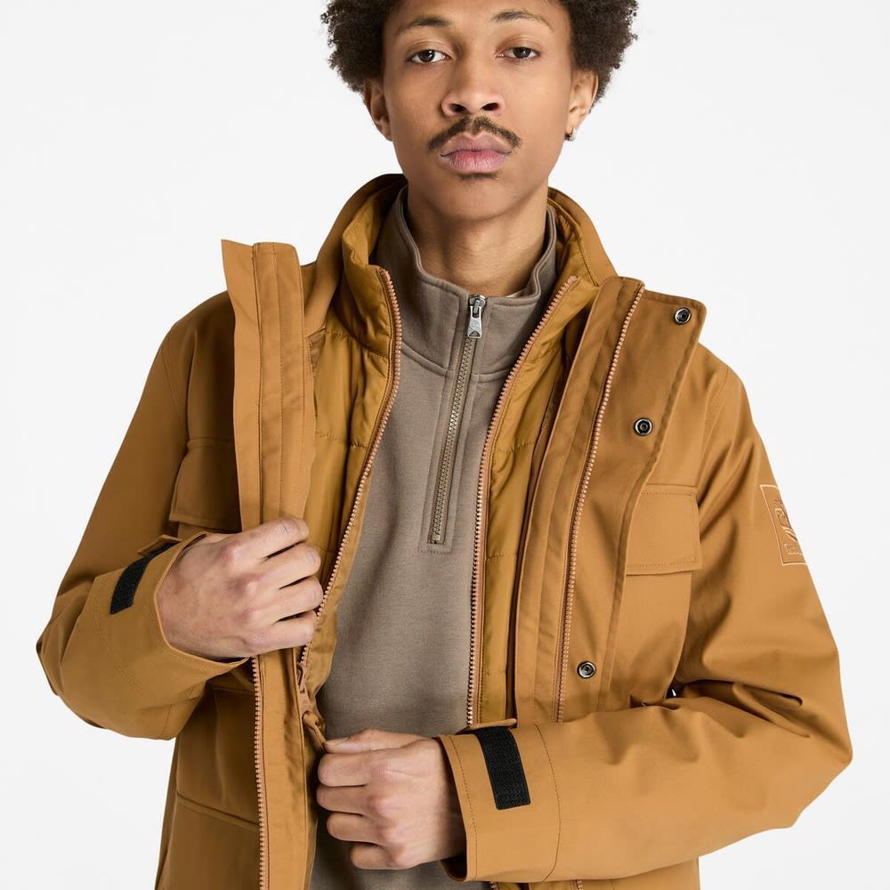 ウォーター レジスタント 3-in-1 フィールド ジャケット メンズ