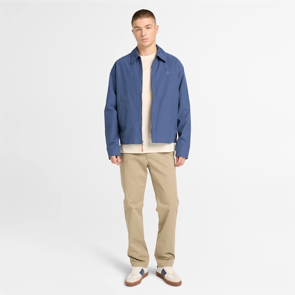 トップフィールド ツイル ストレート チノ パンツ メンズ