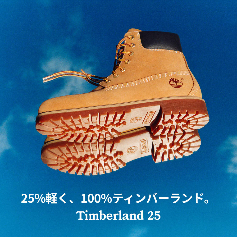 【Timberland 25】6インチ プレミアム ウォータープルーフ ブーツ メンズ
