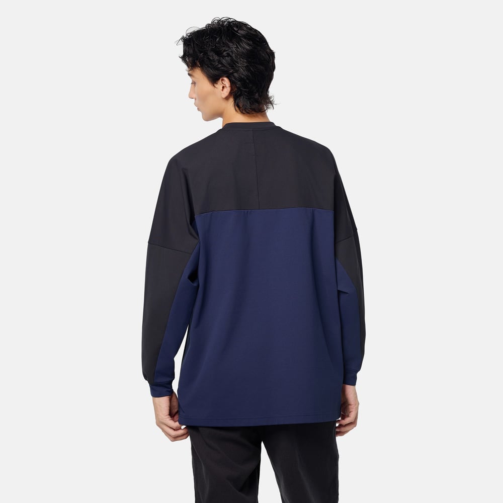 【TOKYO DESIGN COLLECTIVE】 長袖 ポケット Tシャツ ユニセックス