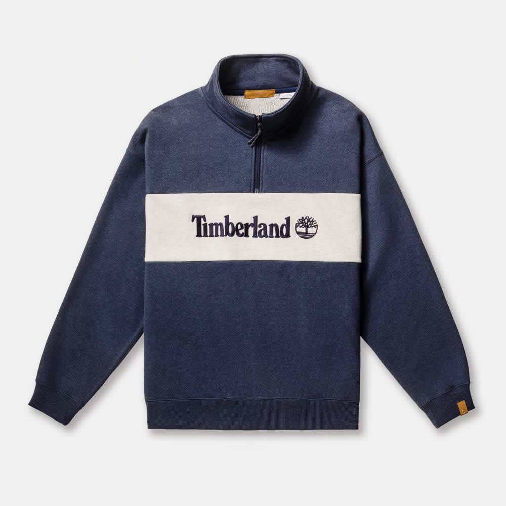 【TOKYO DESIGN COLLECTIVE】 ハーフジップ スウェットシャツ ユニセックス