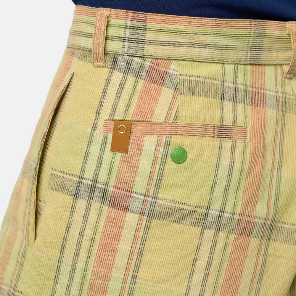 【TOKYO DESIGN COLLECTIVE】 コーデュロイ プレイド ショーツ ユニセックス