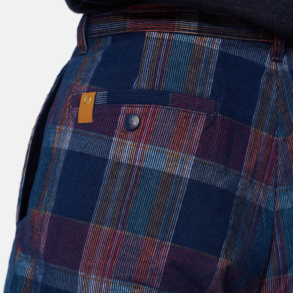 【TOKYO DESIGN COLLECTIVE】 コーデュロイ プレイド ショーツ ユニセックス