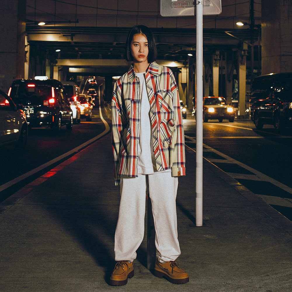 【TOKYO DESIGN COLLECTIVE】 プレイド シャツ ユニセックス