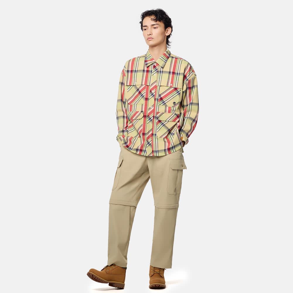 【TOKYO DESIGN COLLECTIVE】 プレイド シャツ ユニセックス