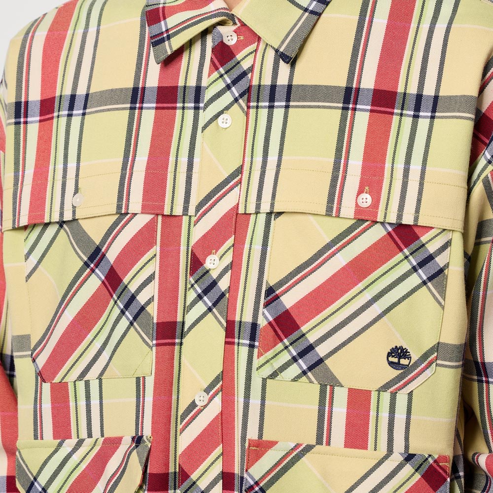 【TOKYO DESIGN COLLECTIVE】 プレイド シャツ ユニセックス