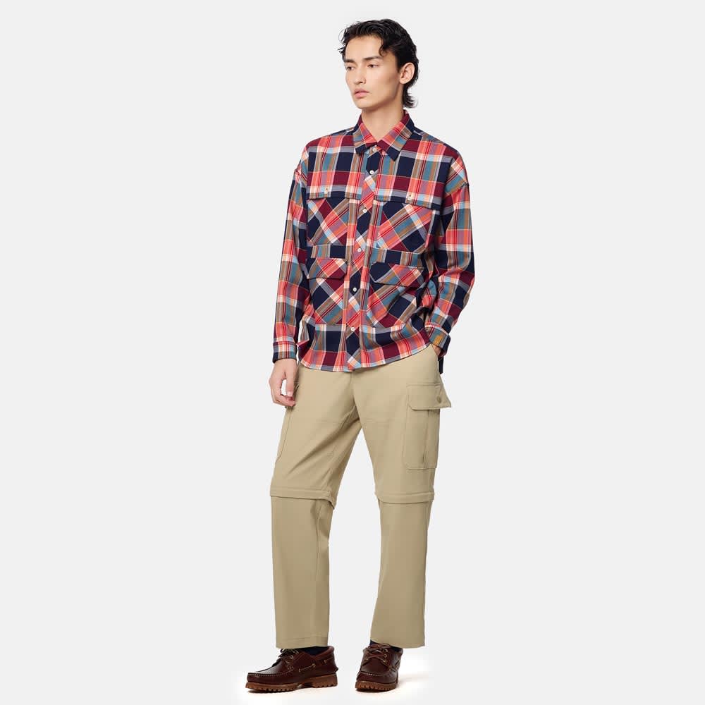 【TOKYO DESIGN COLLECTIVE】 プレイド シャツ ユニセックス