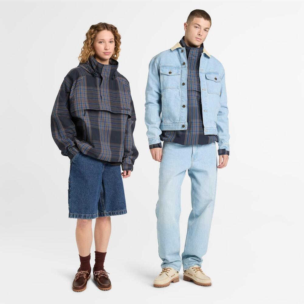 DWR ヤーンダイ プレイド アノラック ユニセックス