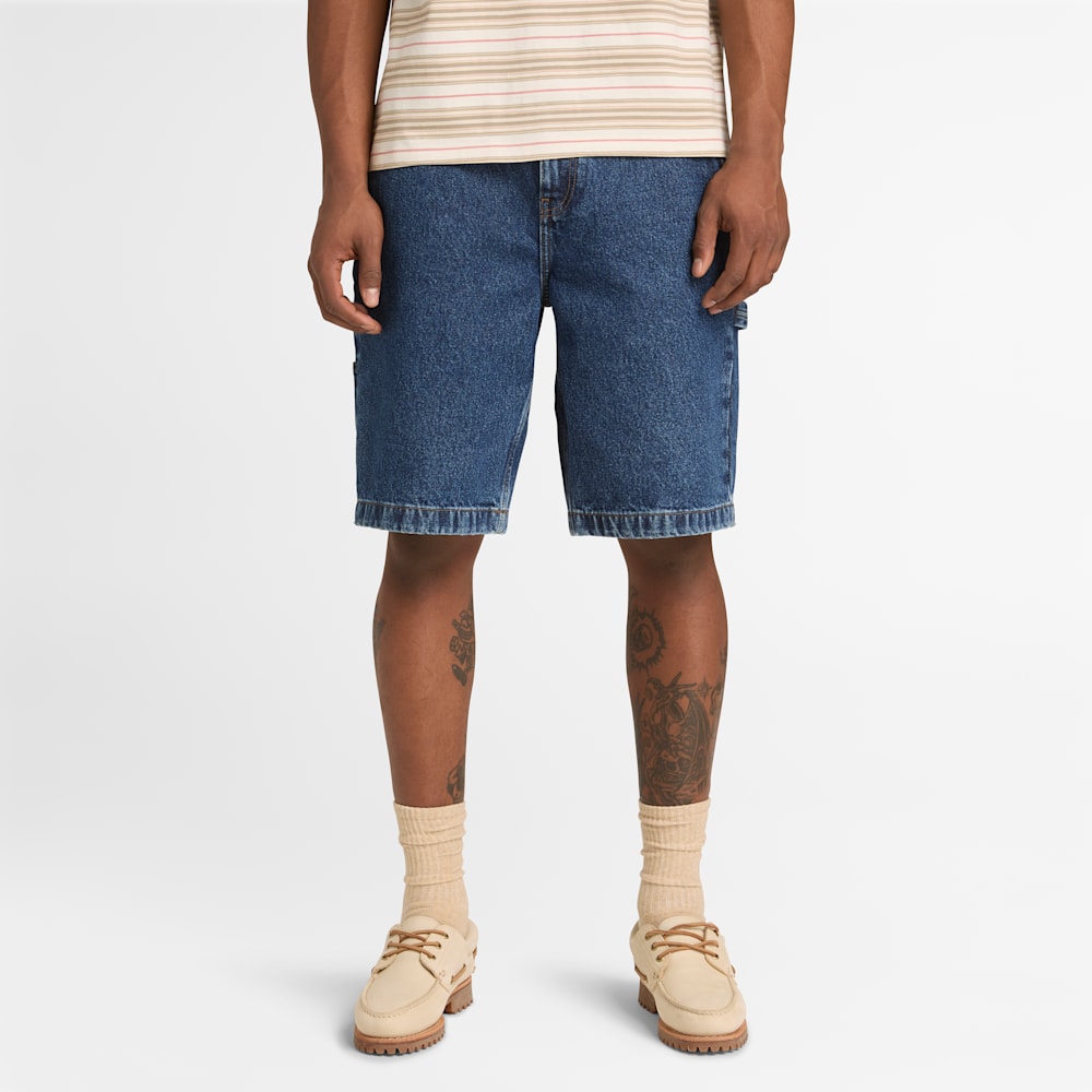 デニム カーペンター ショーツ ユニセックス