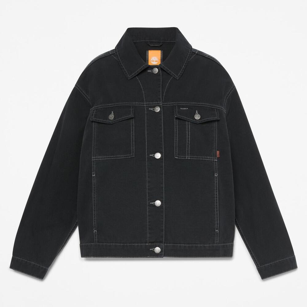 キャンバス トラッカー ジャケット レディース