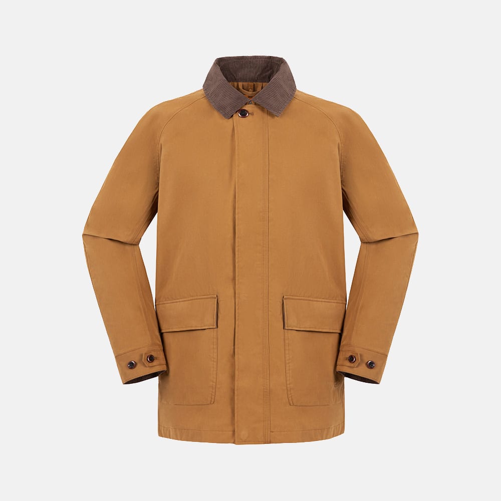 ウォータープルーフ バーン コート メンズ