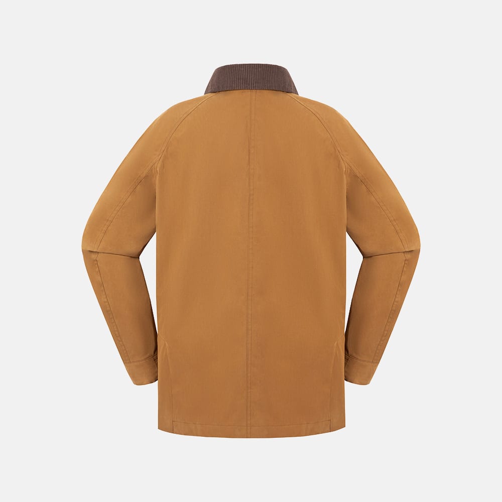 ウォータープルーフ バーン コート メンズ