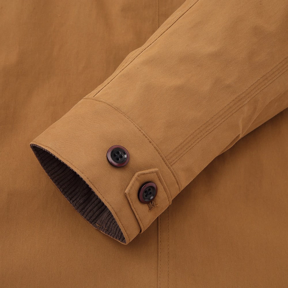 ウォータープルーフ バーン コート メンズ