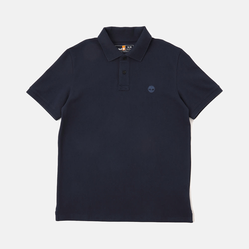 ブランデッド カラー 半袖 ポロシャツ メンズ