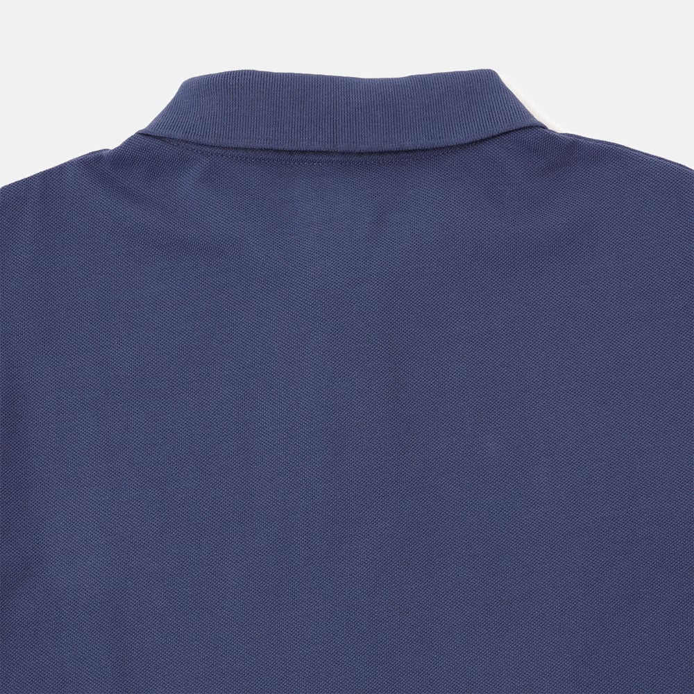 ブランデッド カラー 半袖 ポロシャツ メンズ