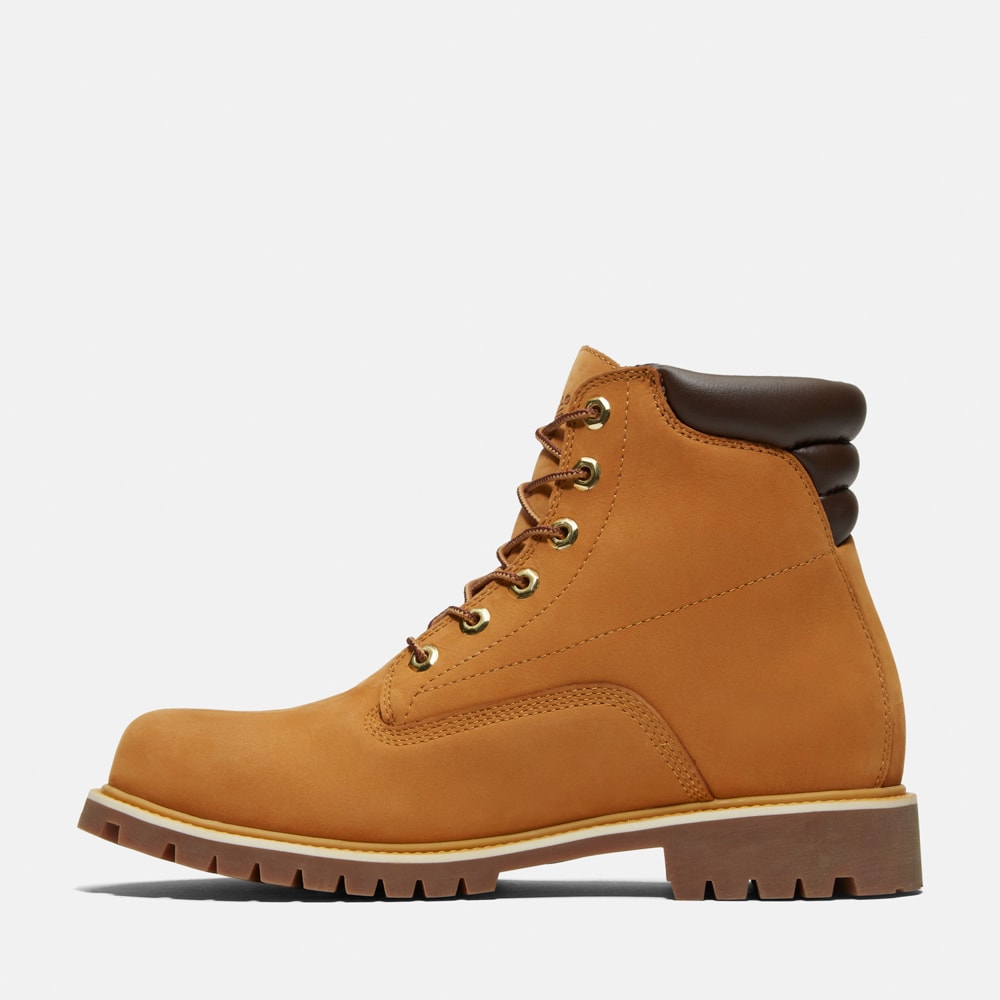 アルバーン 6インチ レースアップ ウォータープルーフ ブーツ メンズ