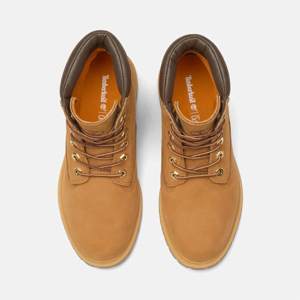 ウォータービル 6インチ レースアップ ウォータープルーフ ブーツ レディース