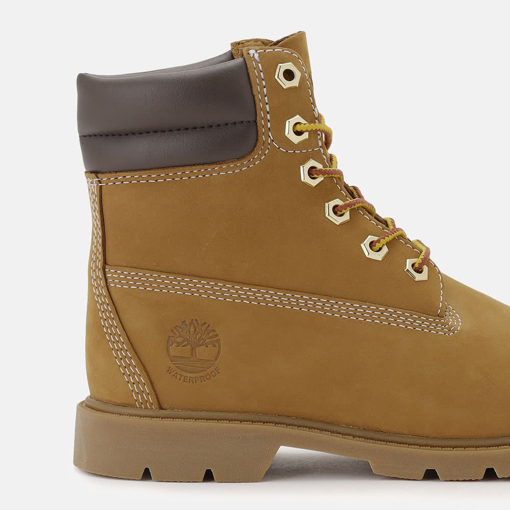 リンデン ウッド 6インチ レースアップ ウォータープルーフ ブーツ レディース