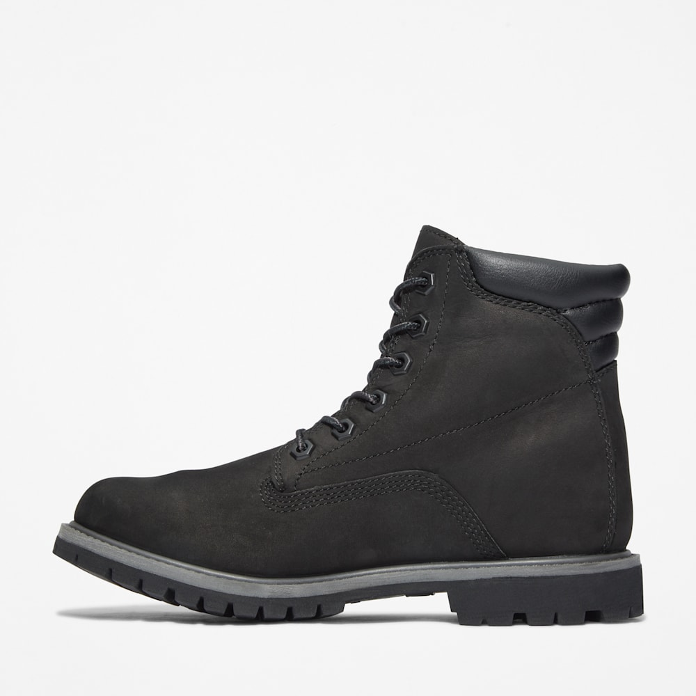 ウォータービル 6インチ レースアップ ウォータープルーフ ブーツ レディース