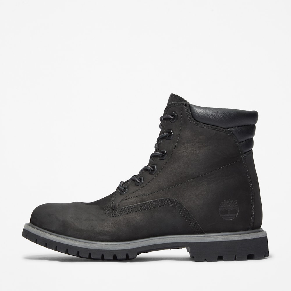 ウォータービル 6インチ レースアップ ウォータープルーフ ブーツ レディース