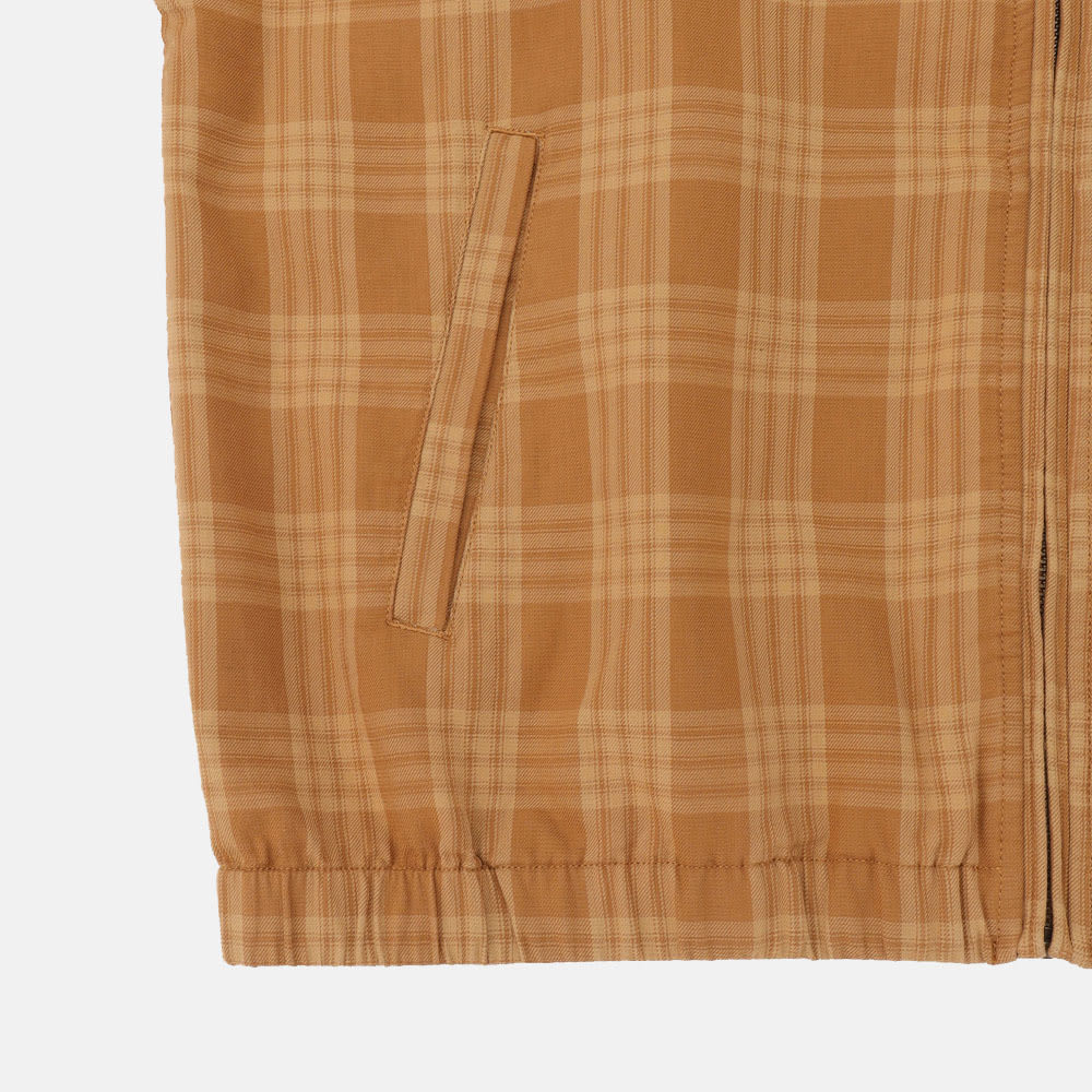 ストラザム ボマー プレイド ジャケット ユニセックス