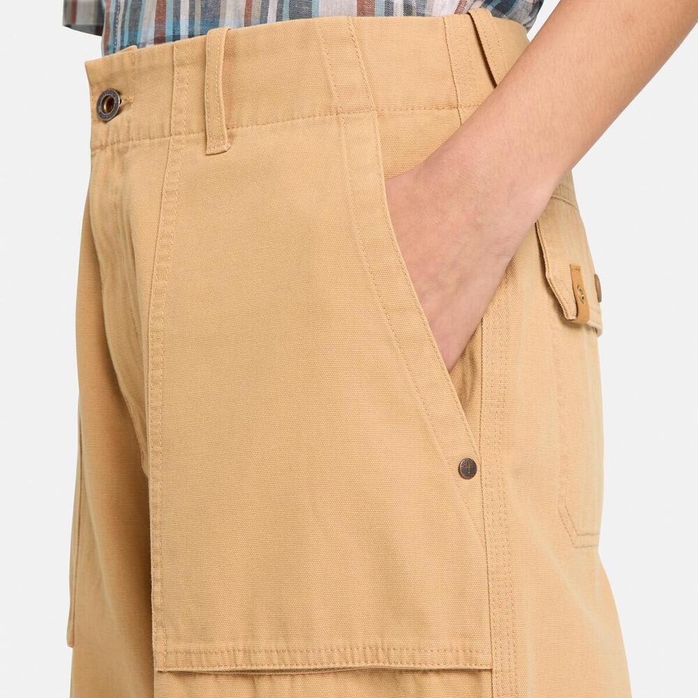 コットン ダック パンツ ユニセックス