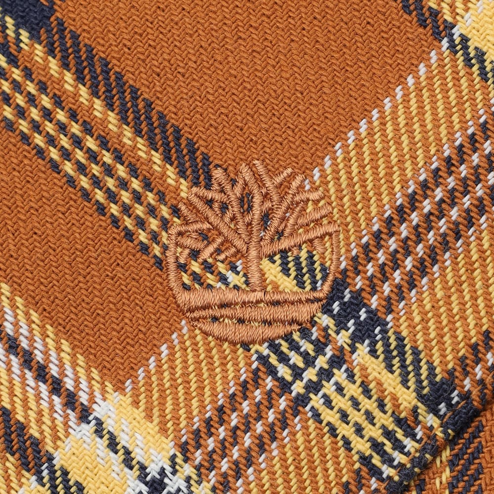 ヤーン ダイ プレイド 長袖 シャツ ユニセックス