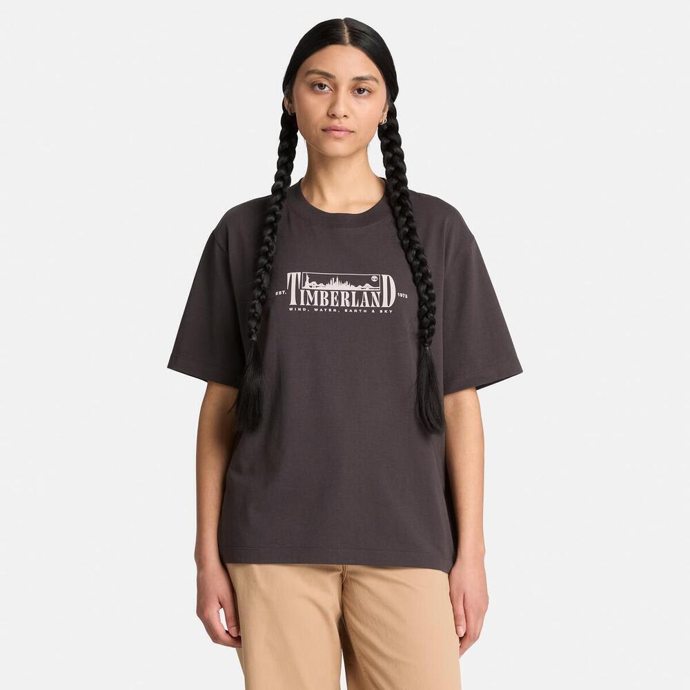 半袖 グラフィック Tシャツ レディース