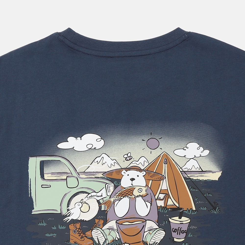 【WEB限定】ベア フィッシュ グラフィック Tシャツ ユニセックス