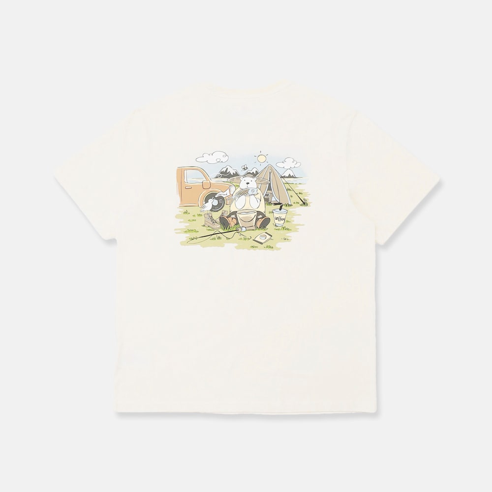 【WEB限定】ベア フィッシュ グラフィック Tシャツ ユニセックス
