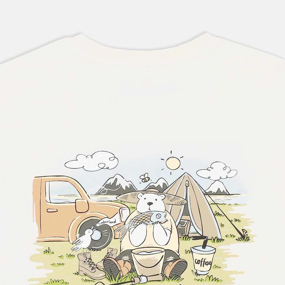 【WEB限定】ベア フィッシュ グラフィック Tシャツ ユニセックス