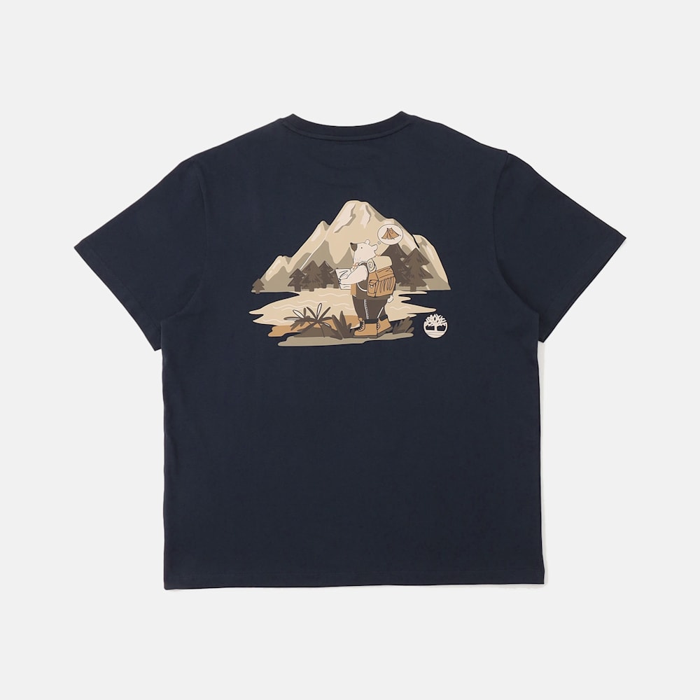 【WEB限定】ベア キャンプ グラフィック Tシャツ ユニセックス