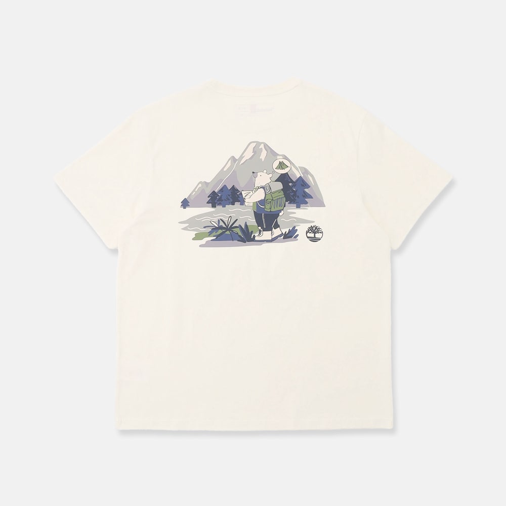 【WEB限定】ベア キャンプ グラフィック Tシャツ ユニセックス