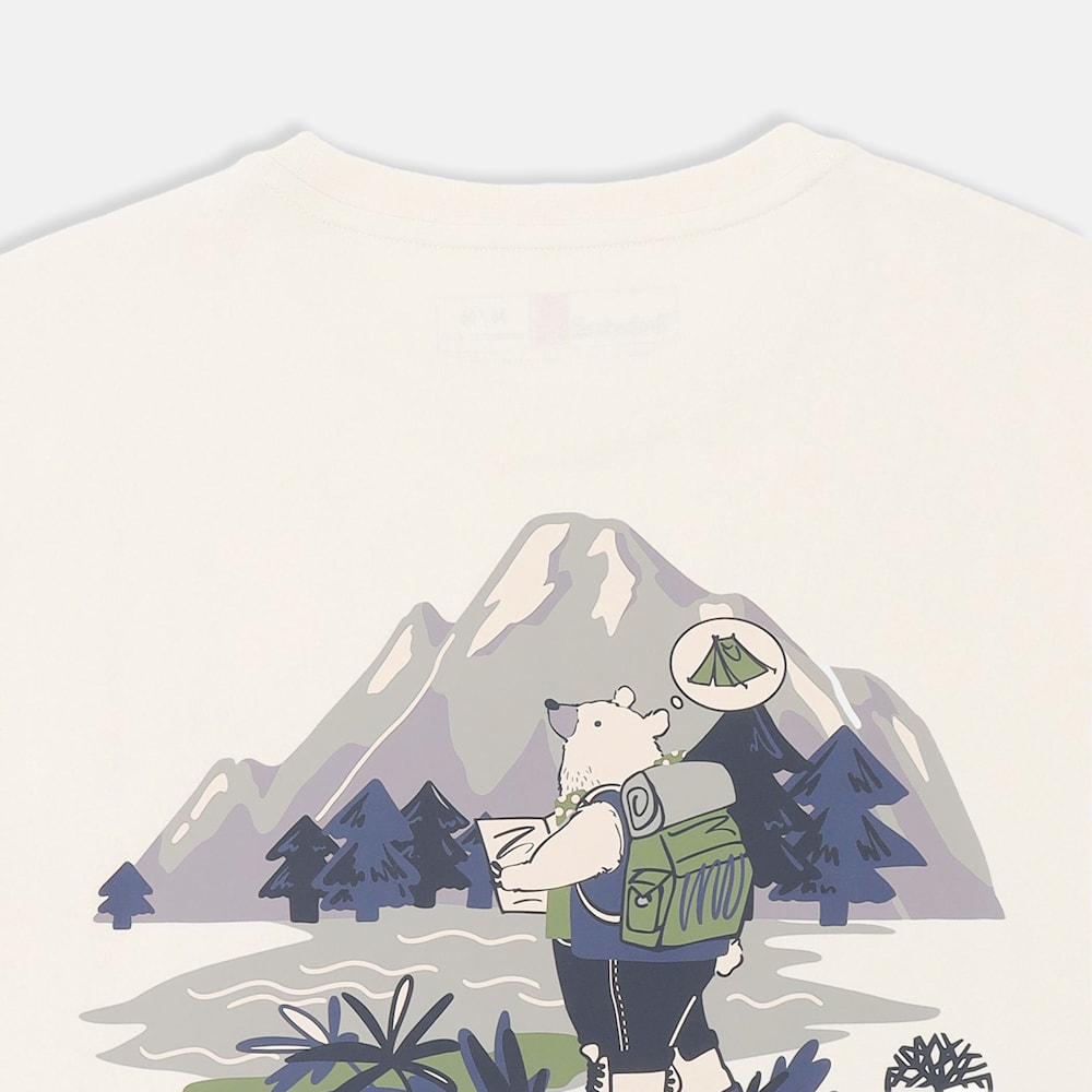 【WEB限定】ベア キャンプ グラフィック Tシャツ ユニセックス
