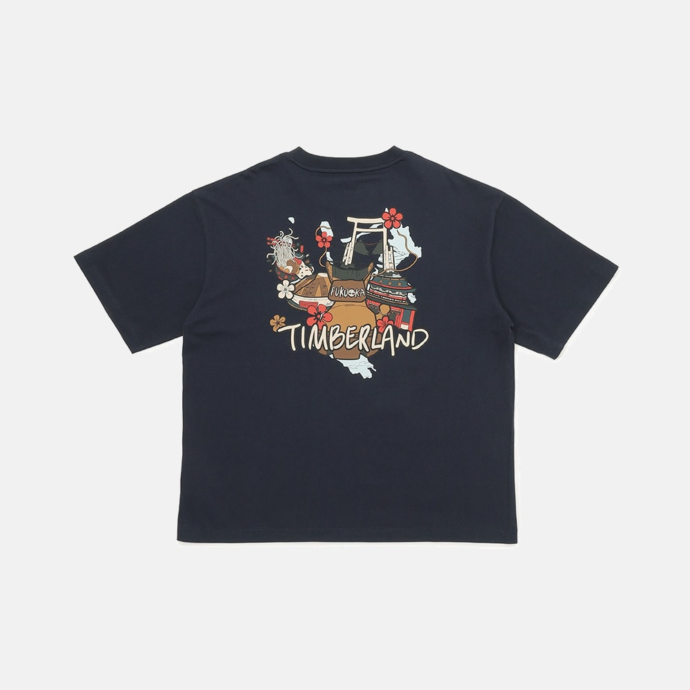 FUKUOKA （福岡） シティ 半袖 Tシャツ ユニセックス
