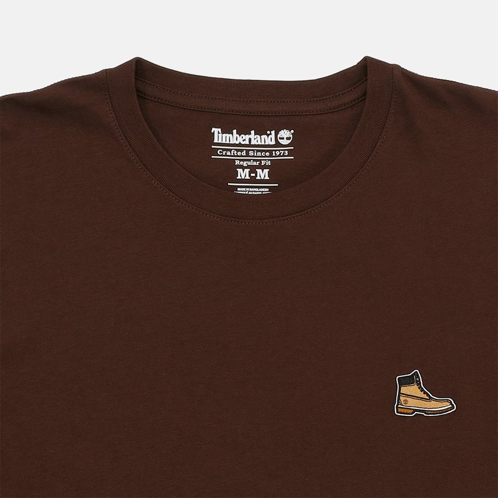 半袖 イエロー ブーツ バッジ Tシャツ ユニセックス